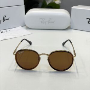 Ray-Ban 3517 Gold Brown Goggles